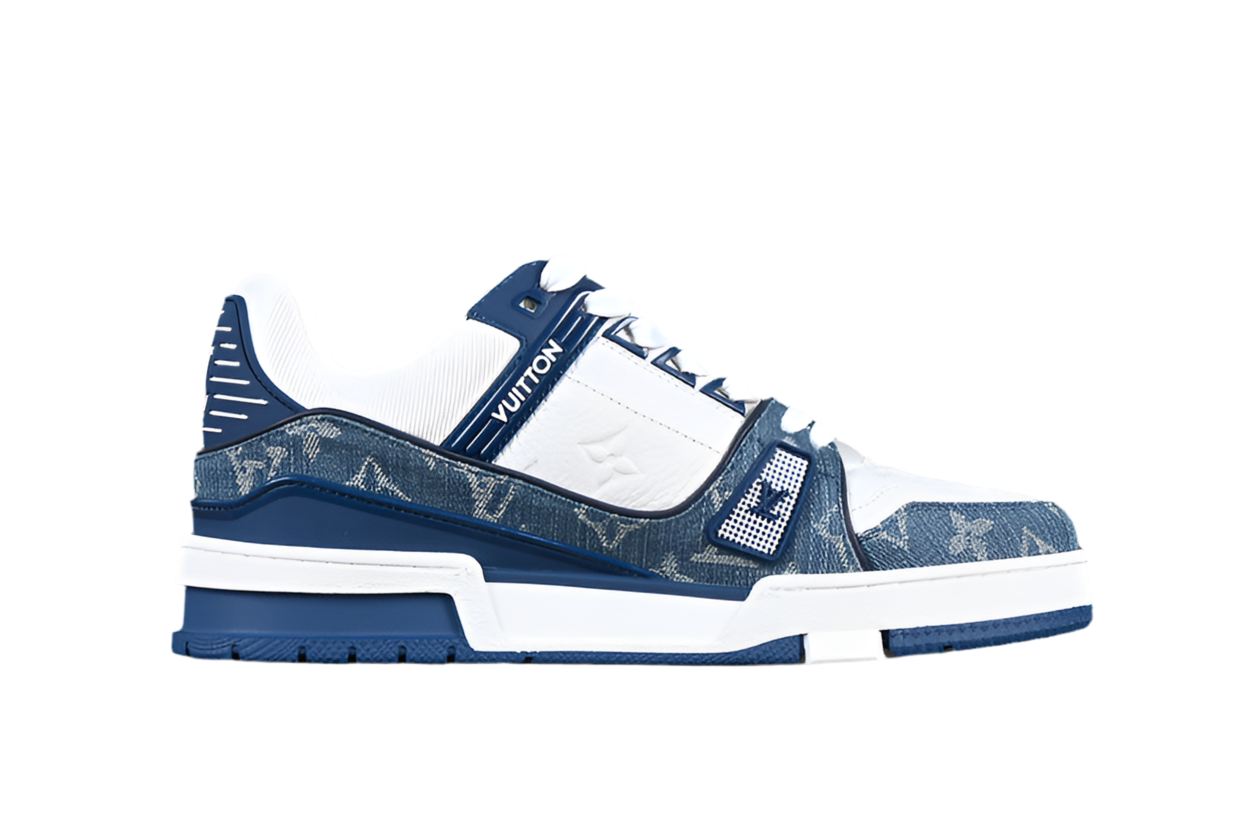 Louis vuitton Trainer Denim Blue – Arneiro Store