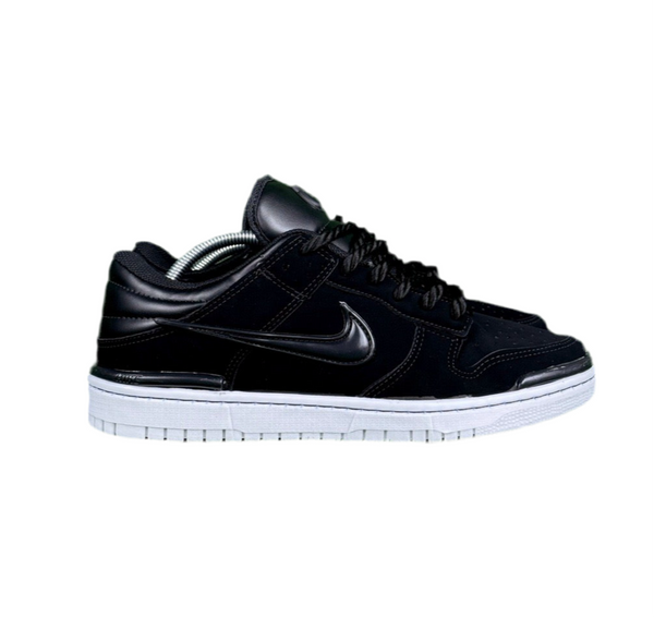 NIKE DUNK LOW BLACK NOBUCK