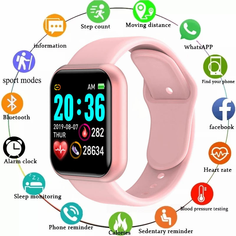 Smart Watch D20 - ideal para o dia-dia e esportes 🏃🏻‍♀️🏃🏽