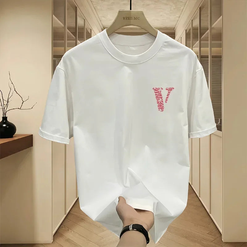 Camiseta de algodão VLONE