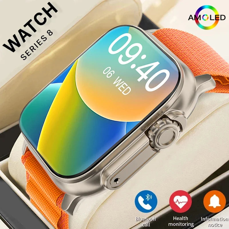 Smart Watch Serie 8 Ultra - Tecnologia Avançada no Pulso🌐