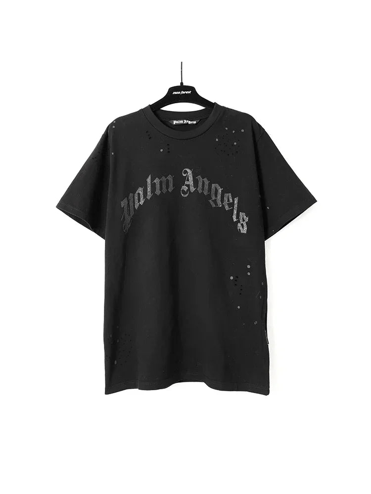 "Camisetas Palm Angels: Estilo de Luxo para Você" "destroyed”🌴